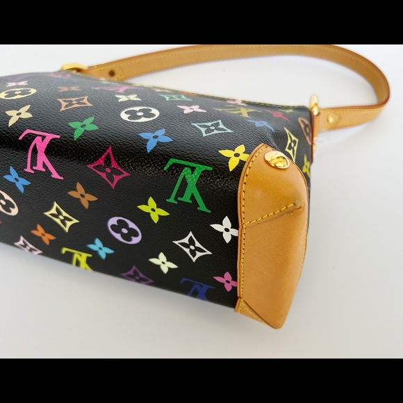 Authentic✅Louis Vuitton Eliza Monogram Multicolor Black Noir M40099 Shoulder Bag - Picture 8 of 12